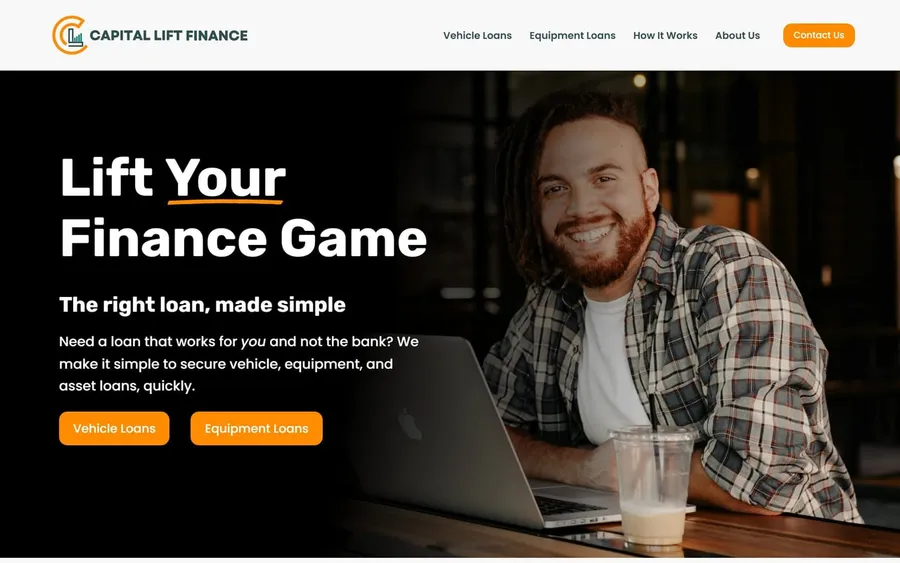 Capital Lift Finance website